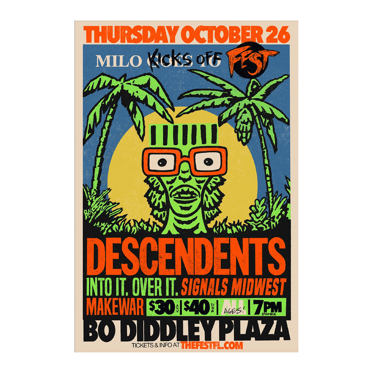 *Limited Edition* Descendents Show Poster