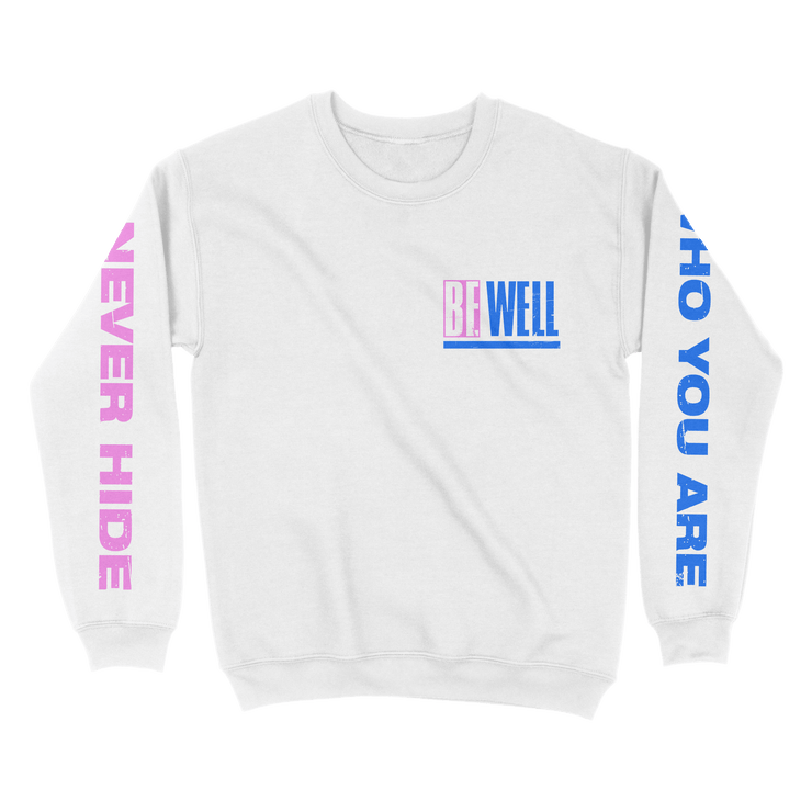 Never Hide Who You Are Sweatshirt