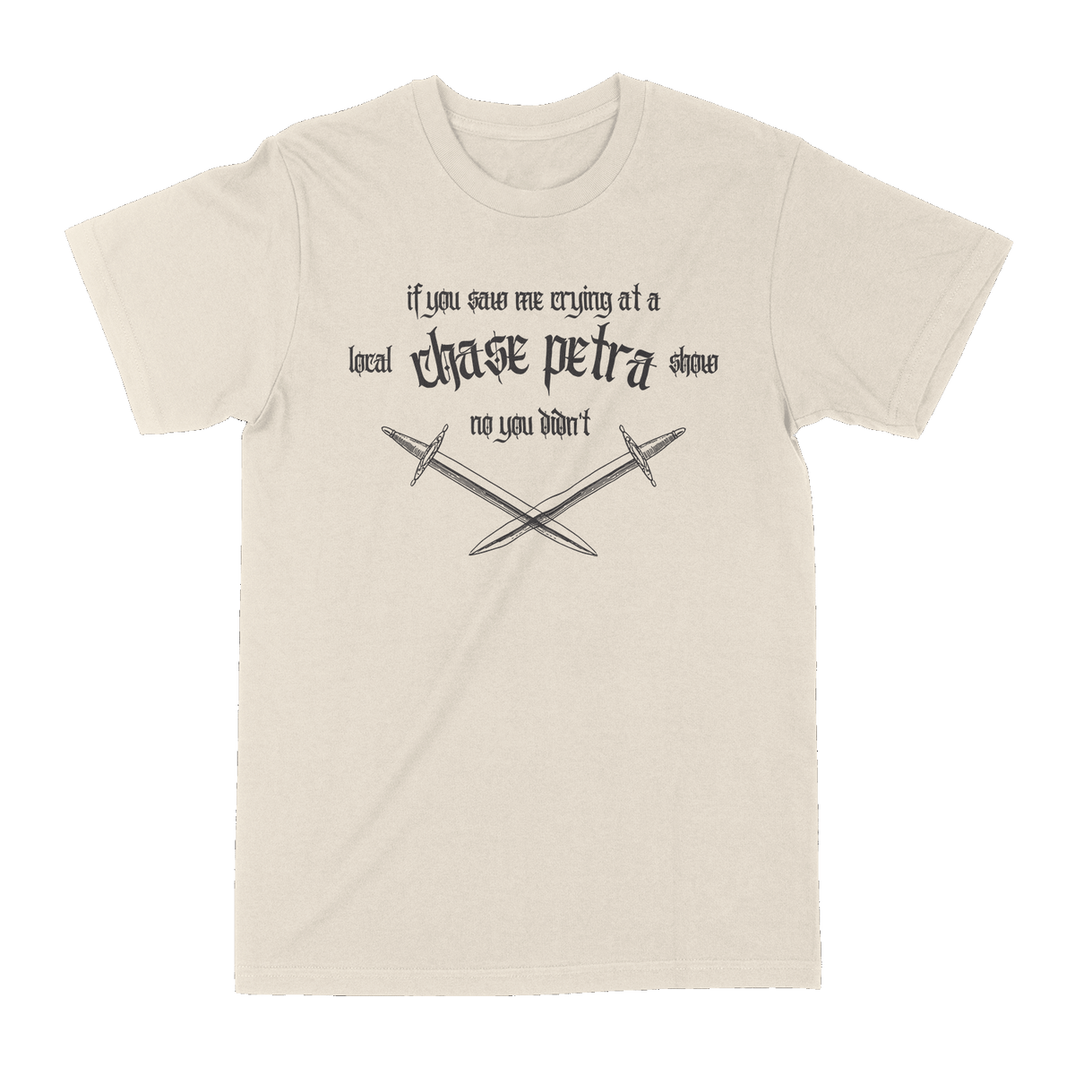 Crying At A Local Show T-Shirt – Pillowhead Merch