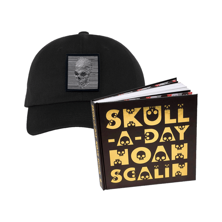 Skull-A-Day Book + Skulledelic Dad Hat Bundle