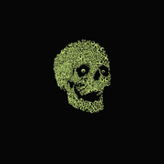 Googly Eye Skull Sweatshirt (Glow-In-The-Dark)